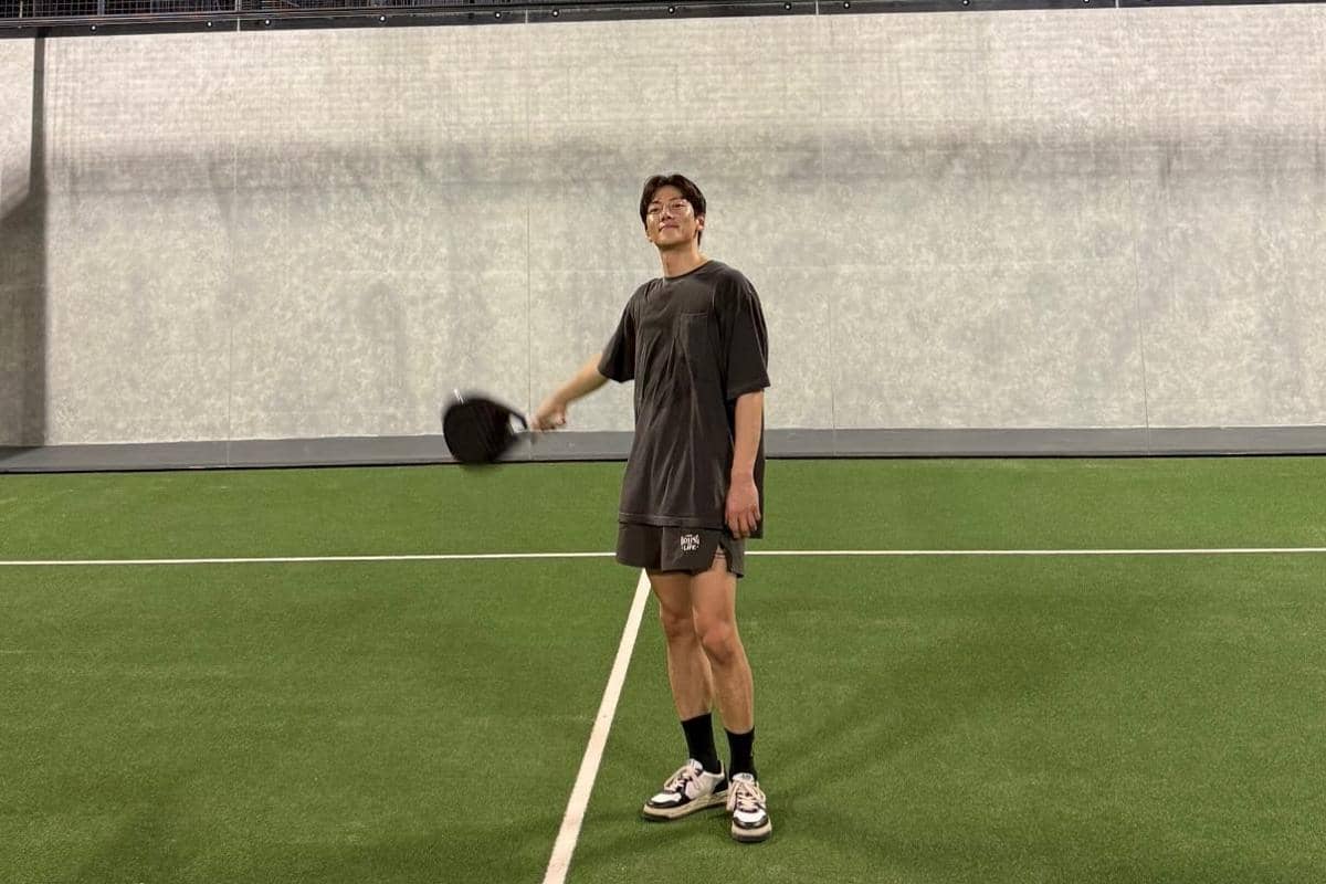 Lagi di Jakarta, Ji Chang Wook Bagikan Story Main Padel