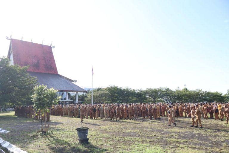 Aparatur Sipil Negara (ASN) lingkup Pemprov Kalsel. Foto: MC Kalsel