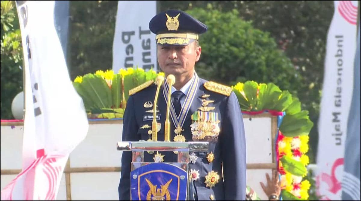 HUT ke-80 TNI AU, Ini Amanat Lengkap KSAU saat Jadi Inspektur Upacara