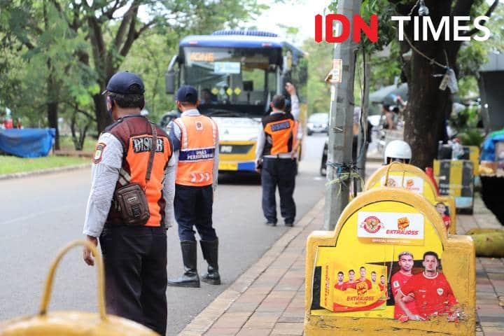 Parkir Liar di Stasiun Batuceper, Siap-siap Kendaraan Diderek Dishub