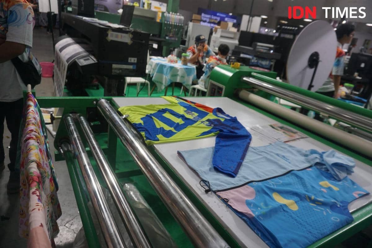 Jogja Printing Expo 2026 di JEC, DIY, Rabu (8/4/2026).