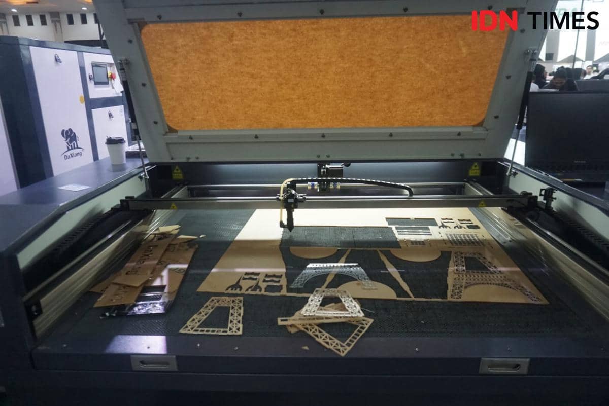 Jogja Printing Expo 2026 di JEC, DIY, Rabu (8/4/2026).