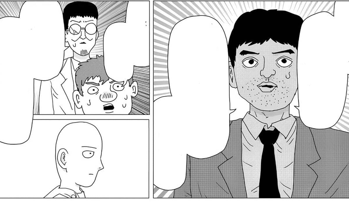 Saitama dipromosikan - One Punch Man Webcomic