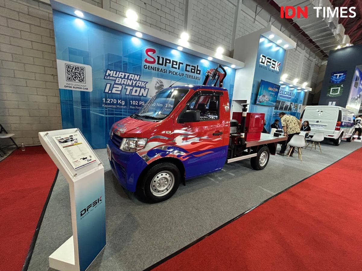 DFSK Super Cab di GIICOMVEC 2026, Andalan Usaha yang Fleksibel