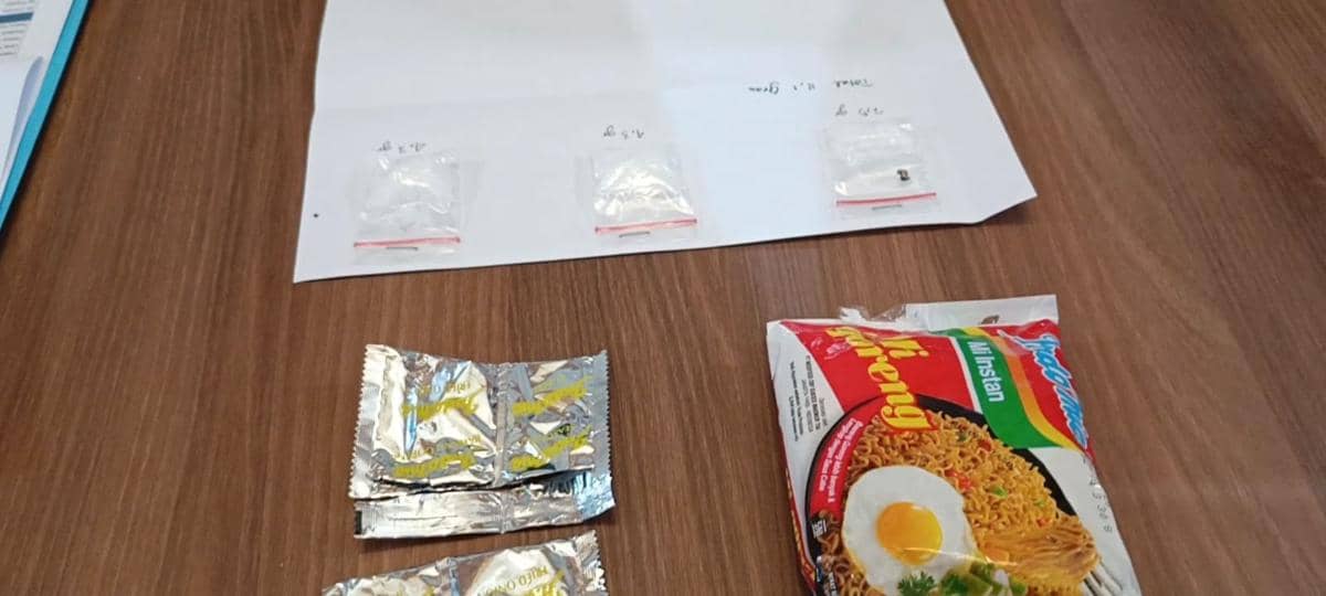 Pengunjung Lapas Banceuy Bawa Sabu 11,1 gram, Dimasukkan ke Mie Instan