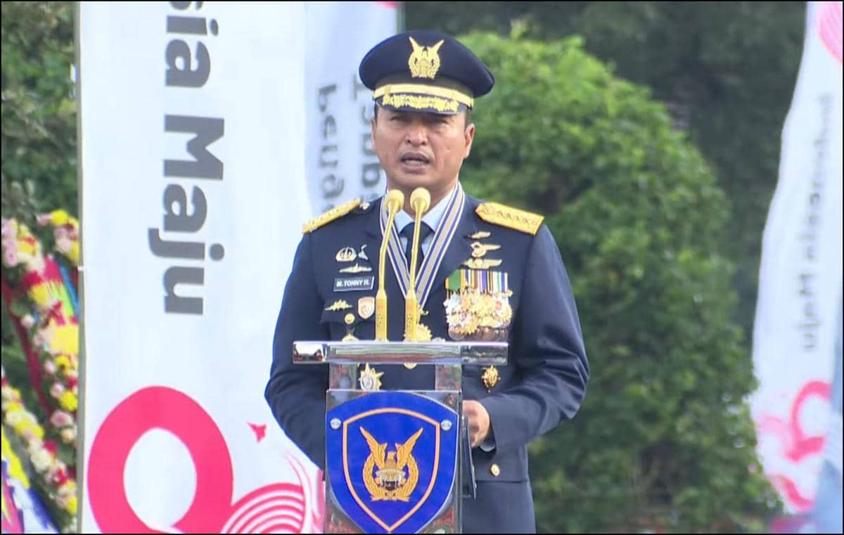Upacara HUT TNI AU, KSAU Ungkap Kecelakaan Nihil Dua Tahun Berturut