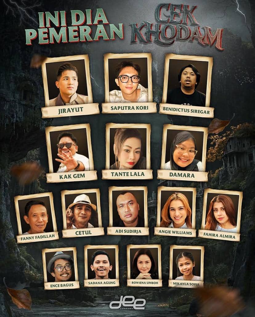 poster karakter Cek Khodam