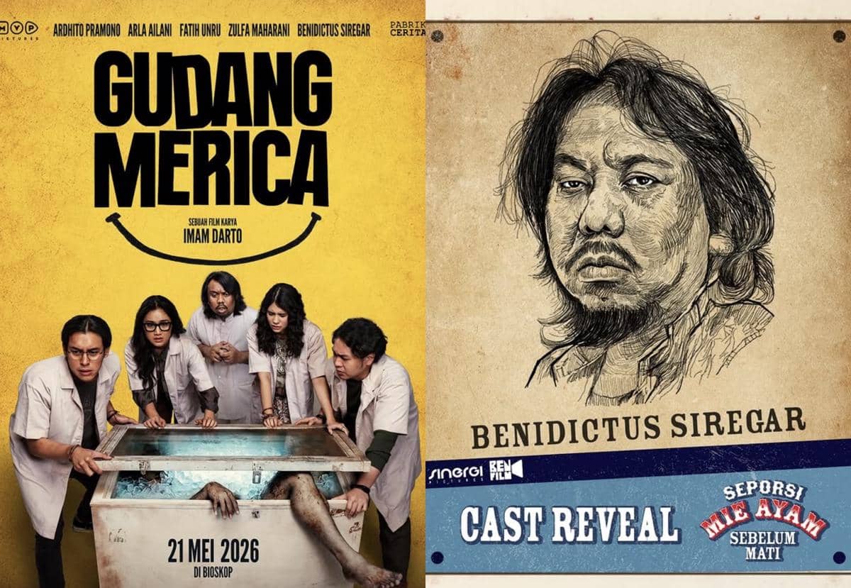 8 Film Diumumkan 2026 yang Dibintangi Benidictus Siregar, Padat Banget
