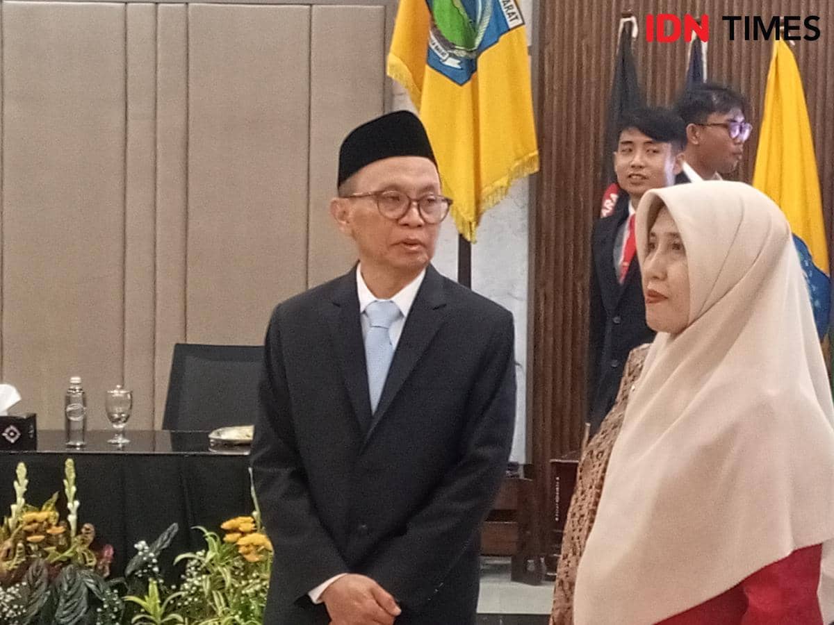 Sekda NTB Abul Chair. (IDN Times/Muhammad Nasir)