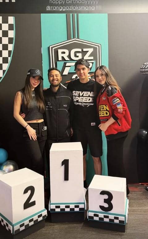 Al-Ghazali dan Alyssa Daguise hadir di perayaan ulang tahun ke-29 Ranggaz Laksamana