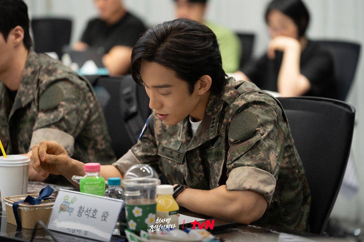 potret pembacaan naskah drama The Legend of Kitchen Soldier