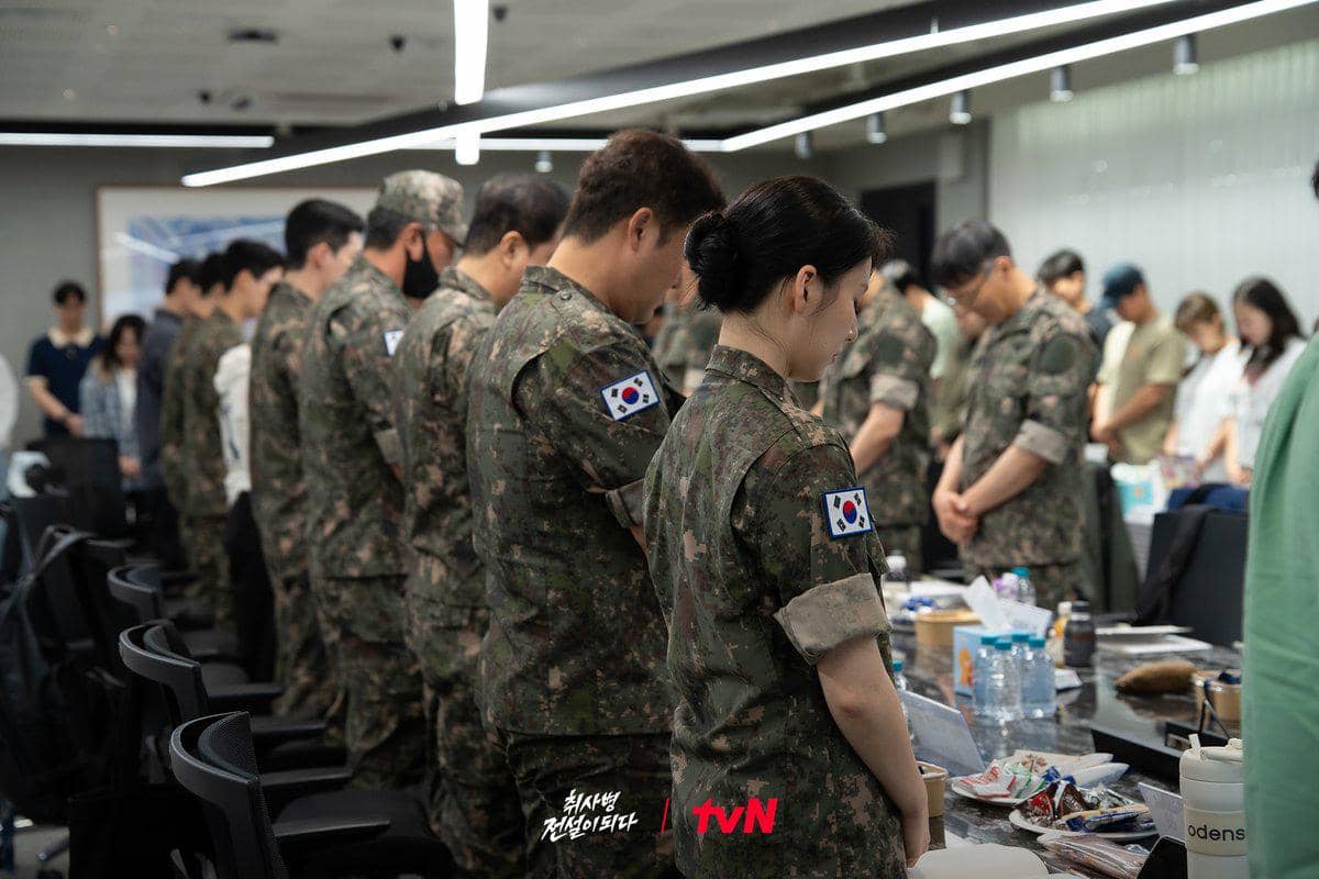 potret pembacaan naskah drama The Legend of Kitchen Soldier