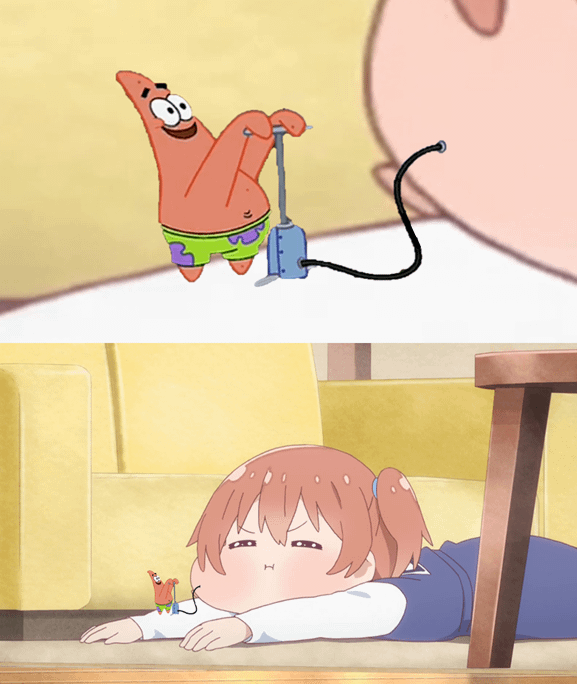 meme anime tentang pipi