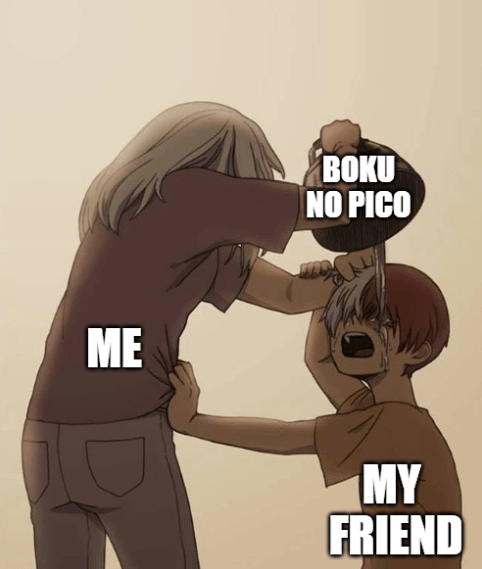 meme anime tentang sahabat