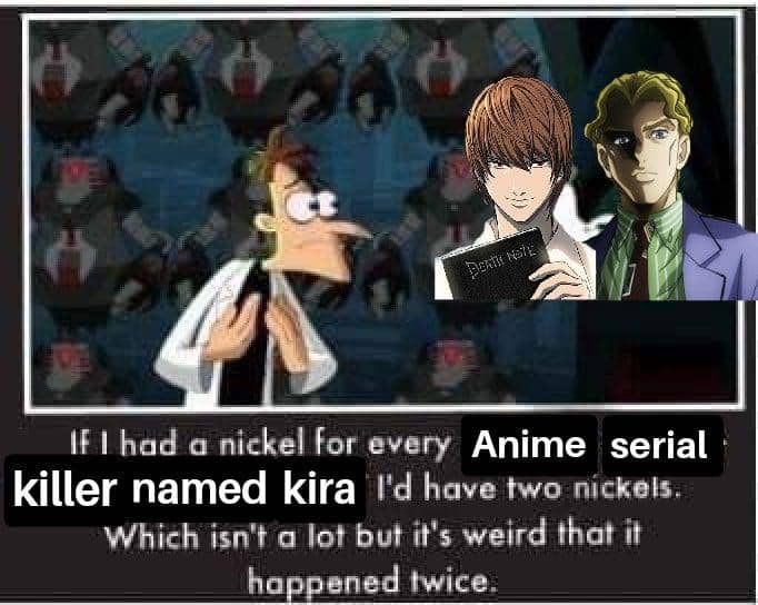 meme anime tentang pembunuh berantai