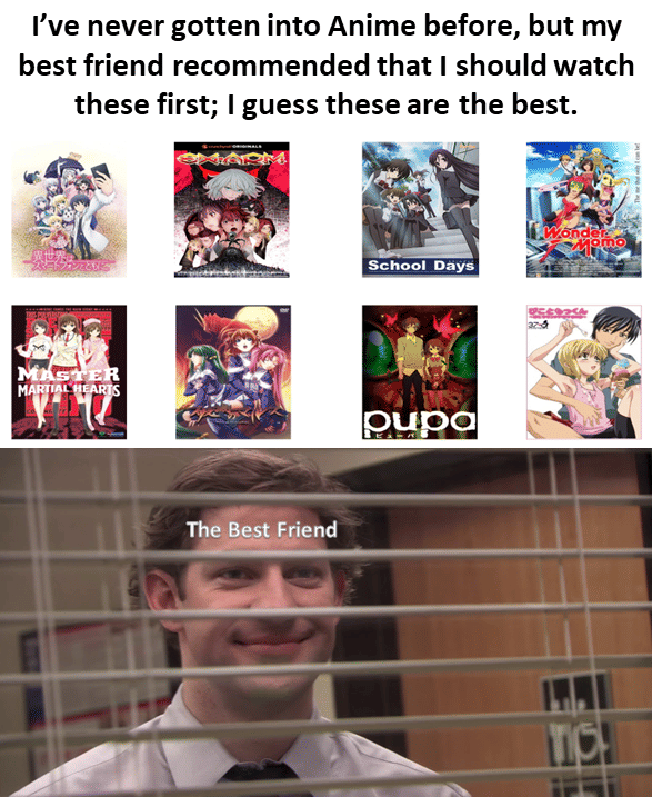 meme anime tentang sahabat