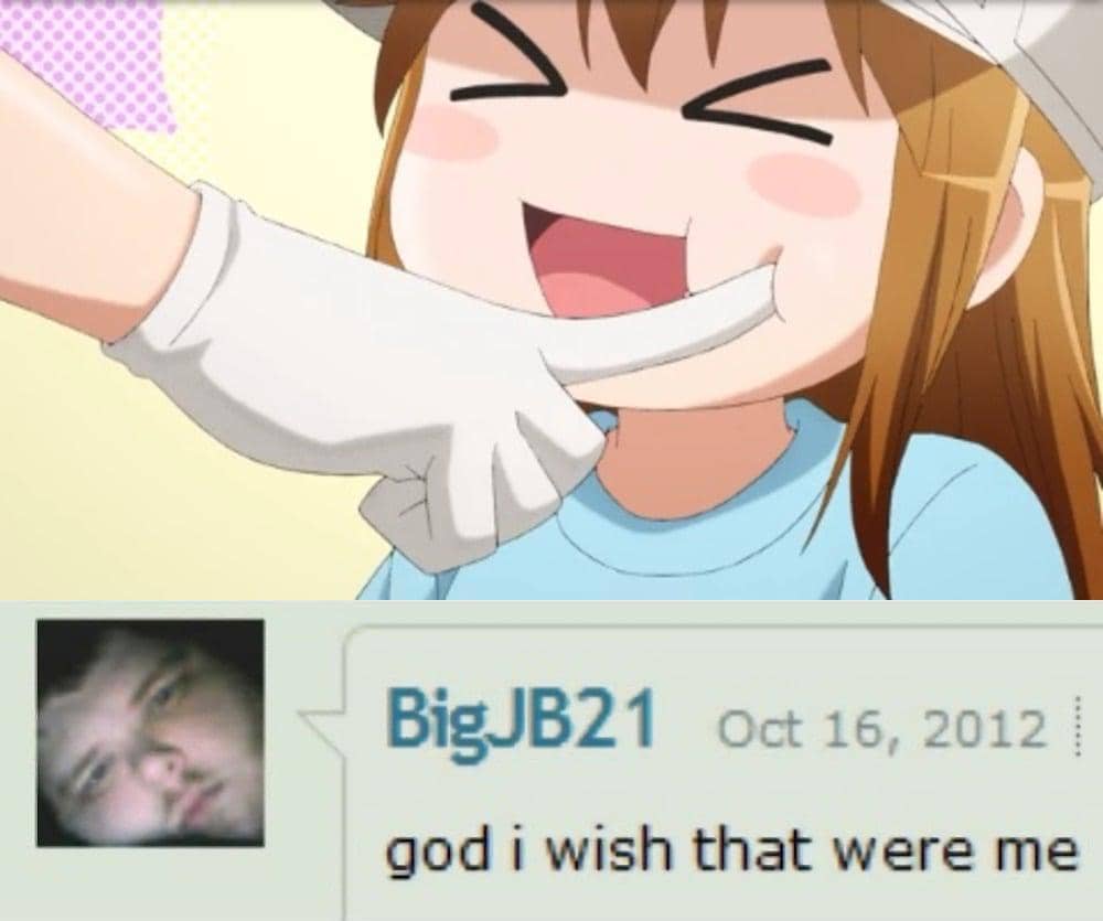 meme anime tentang pipi