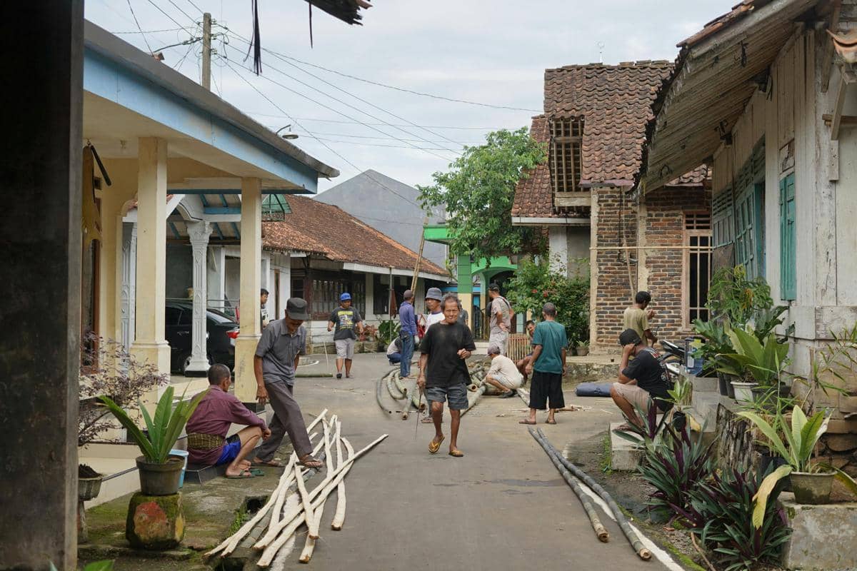 ilustrasi hidup di desa