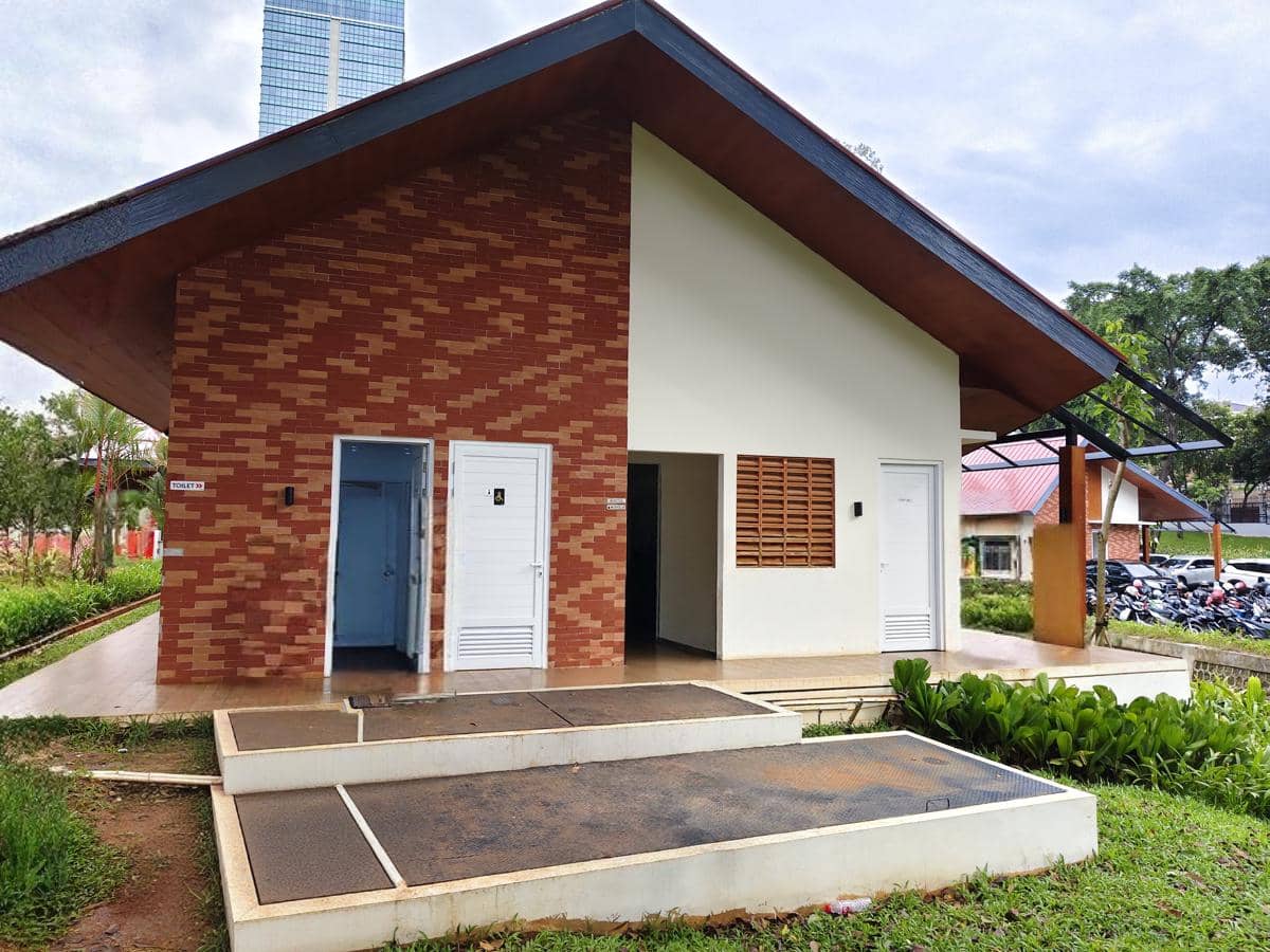 toilet di Taman Bendera Pusaka