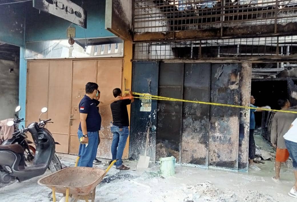Polisi Ungkap Penyebab Kebakaran Toko Cat yang Tewaskan Seorang Warga