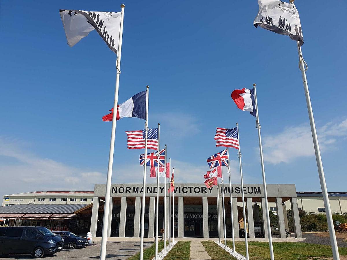 potret Museum Hari Kemenangan Normandia