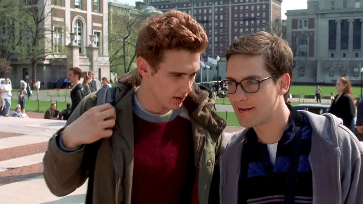 Peter Parker dan Harry Osborn versi film