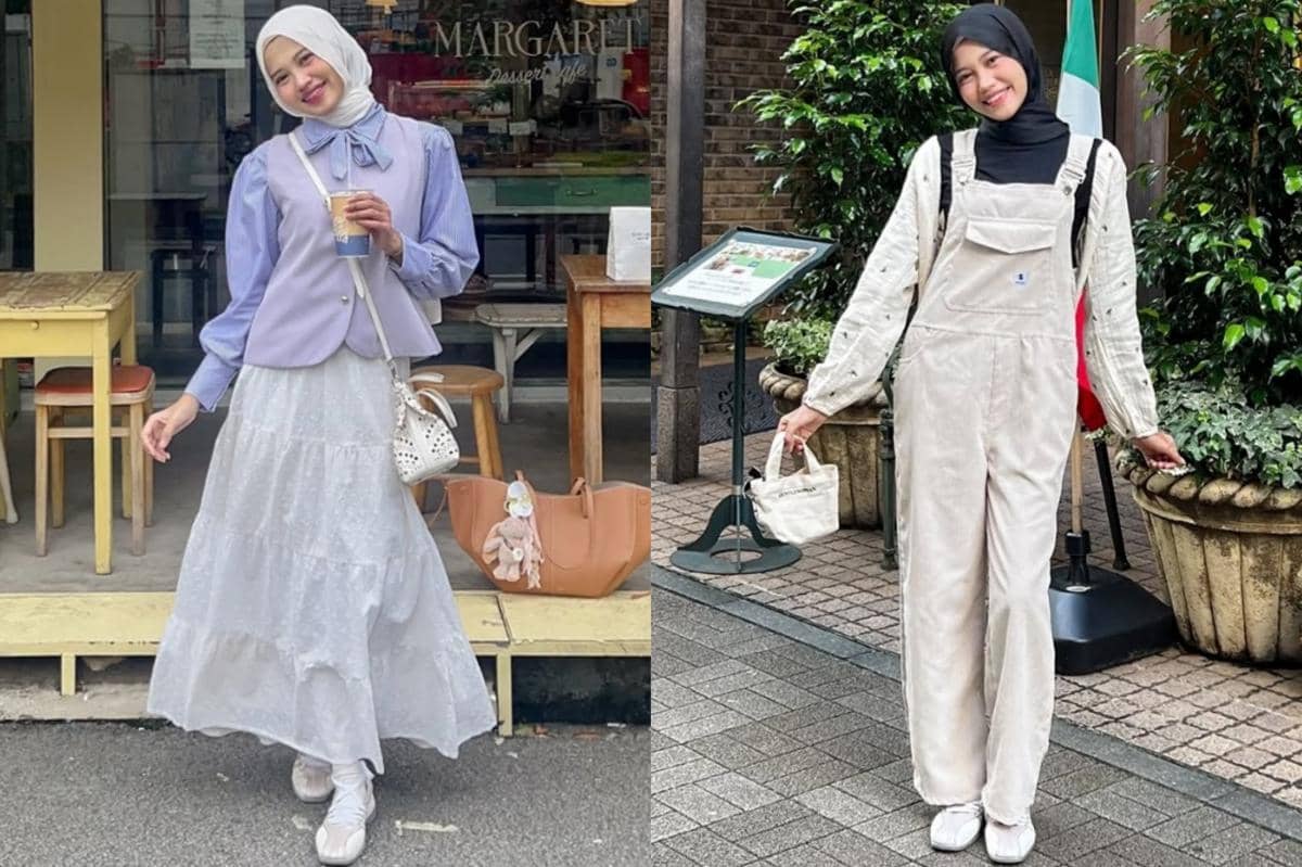 7 Ide Outfit ke Kafe ala Queen Artha, Beri Kesan Youthful!