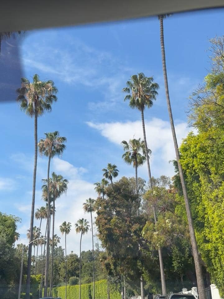 Livy Renata saat di Greystone Mansion and Garden