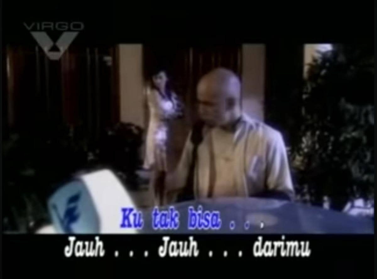 cuplikan video klip "Ku Tak Bisa"