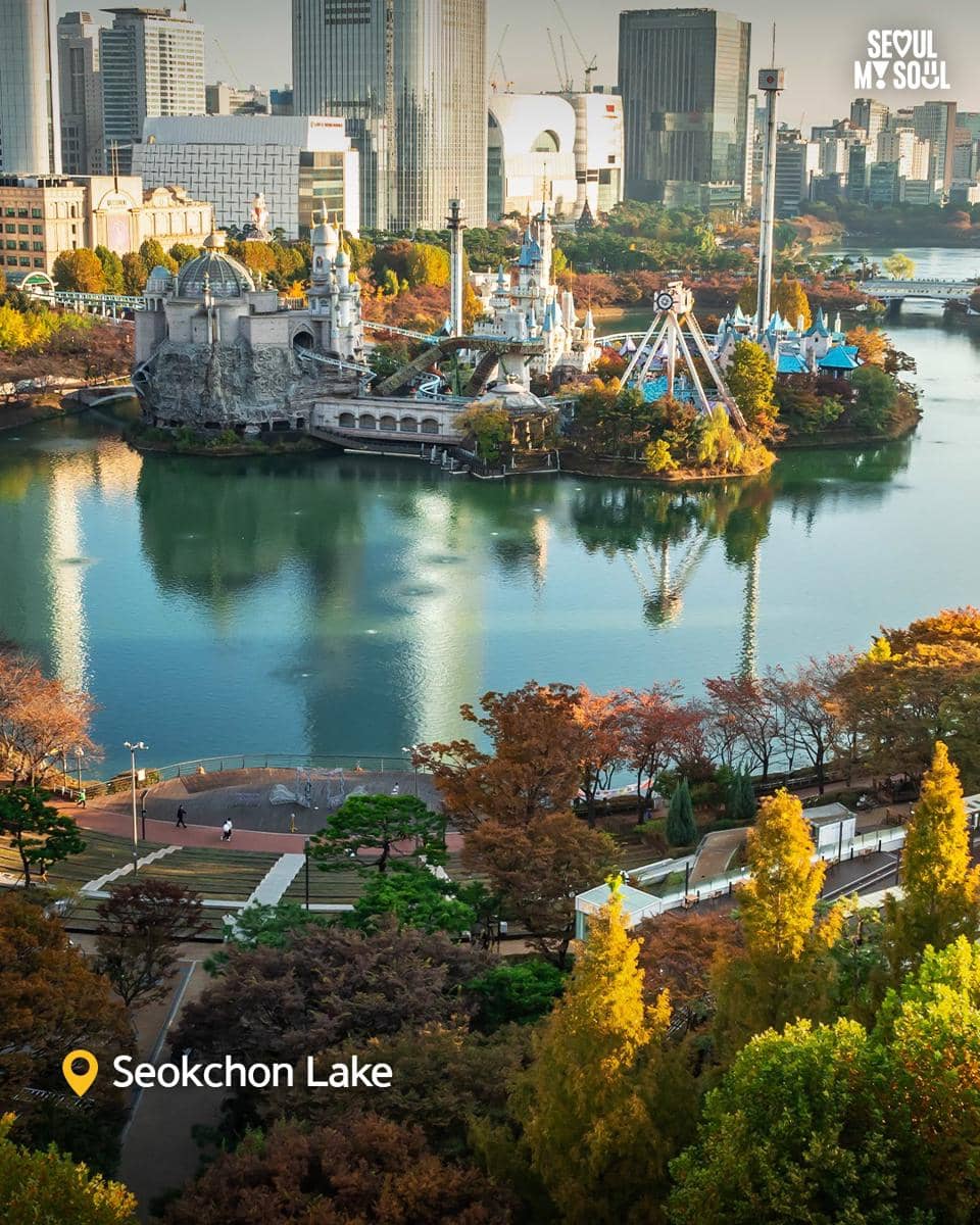 panorama di Seokchon Lake Park