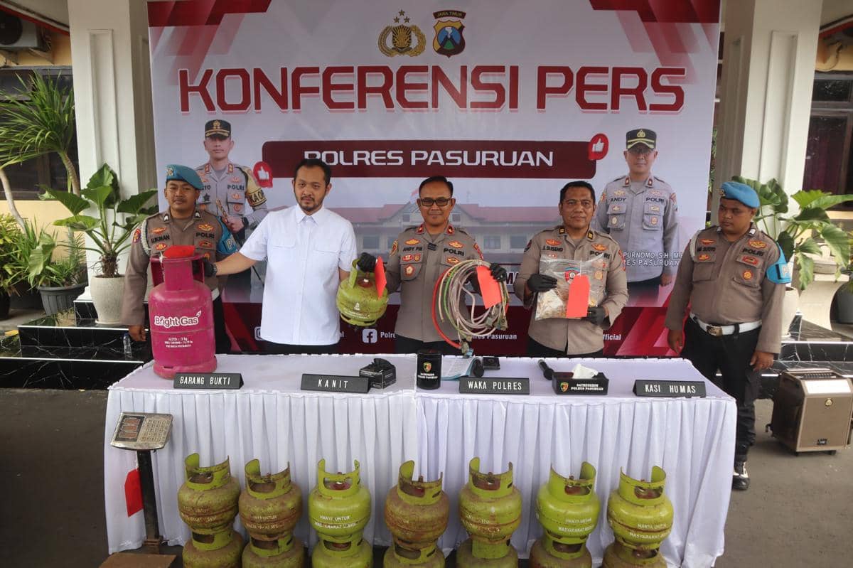 Oplos LPG Subsidi, Dua Warga Pasuruan Masuk Bui