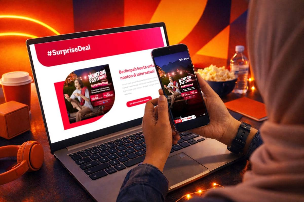 Surprise Deal Simpati Beri Kuota 50GB, Puas Nonton Streaming