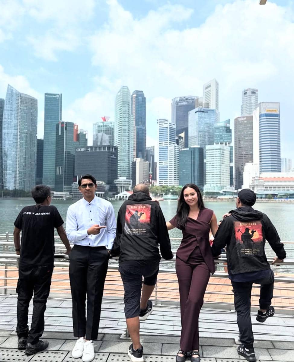 Arya Saloka dan Asha Assuncao di balik layar sinetron Terikat Janji