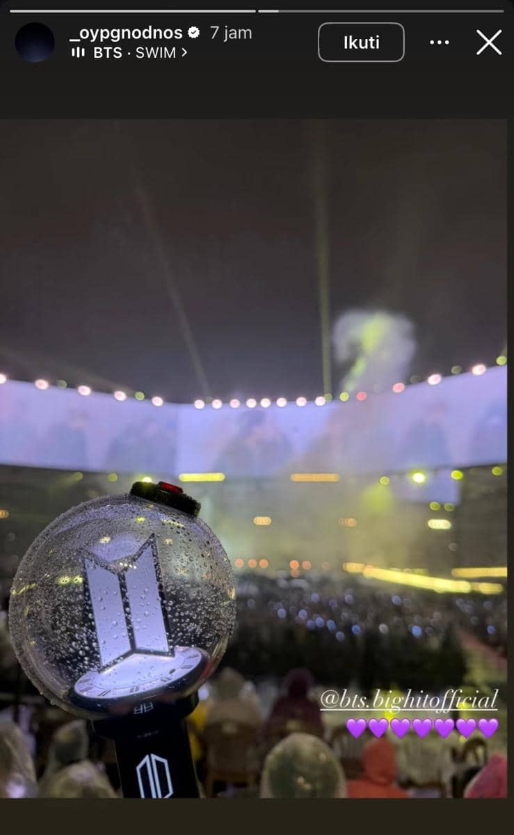 potret artis Korea nonton konser BTS “ARIRANG” di Goyang Stadium hari pertama 