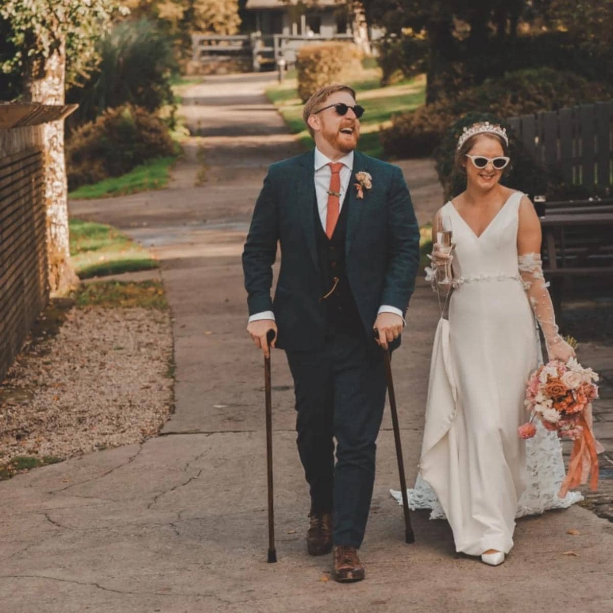 Michael Patrick dan istrinya, Naomi Sheehan