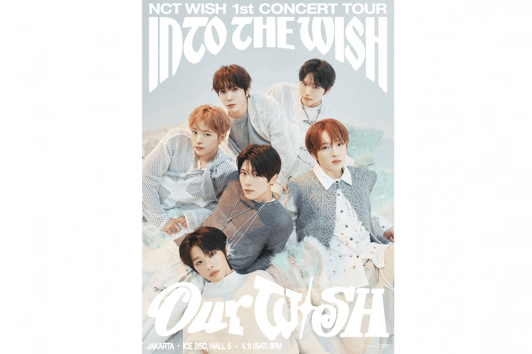 poster konser NCT Wish di Jakarta 