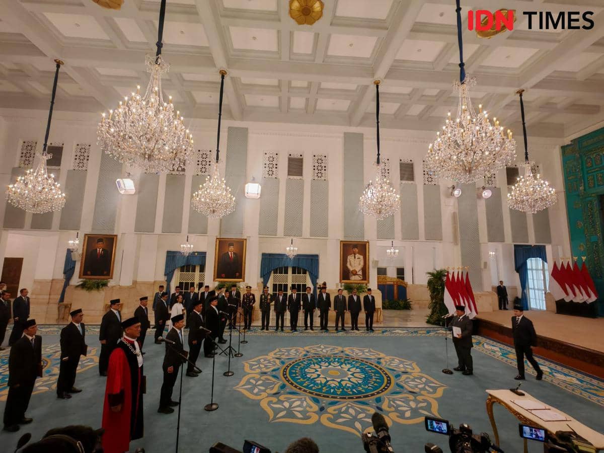 Prabowo Saksikan 9 Anggota Ombudsman Periode 2026-2031 Ucap Sumpah 