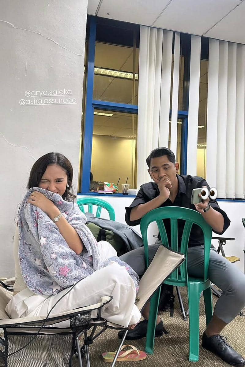 Arya Saloka dan Asha Assuncao di balik layar sinetron Terikat Janji