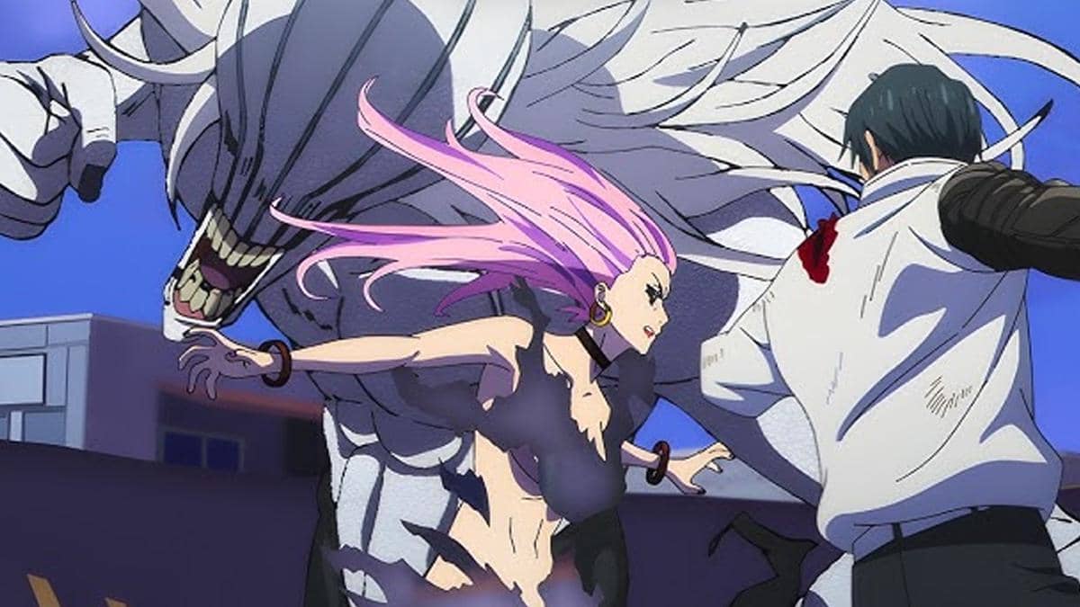 Rika dan Yuta menghajar Uro - Jujutsu Kaisen S3