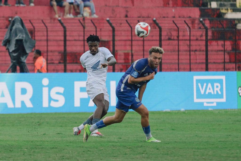 Salah satu momen pertandingan pekan ke-27 BRI Super League 2025/2026 antara PSIM Yogyakarta versus PSM Makassar yang berlangsung di Stadion Sultan Agung, Kab. Bantul, pada 10 April 2026. (Instagram.com/psm_makassar)