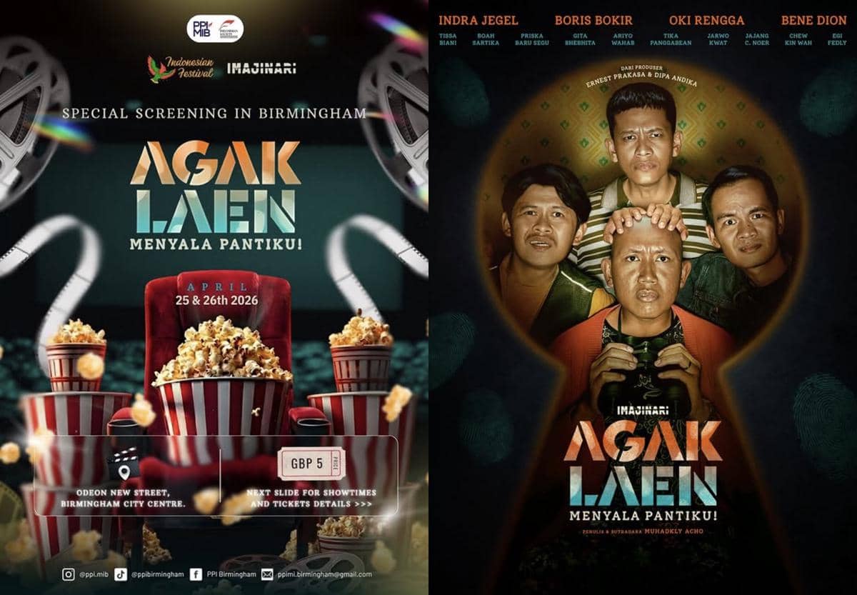Go International, Agak Laen: Menyala Pantiku! Diputar di Birmingham