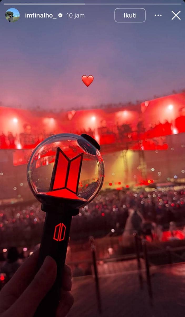 potret artis Korea nonton konser BTS “ARIRANG” di Goyang Stadium hari pertama