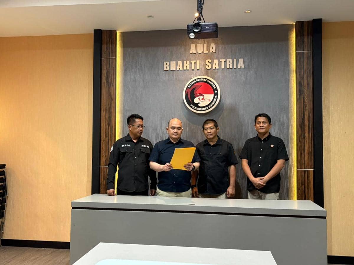 4 Bulan, Polisi  Surabaya Tangkap 206 Pelaku Narkotika 