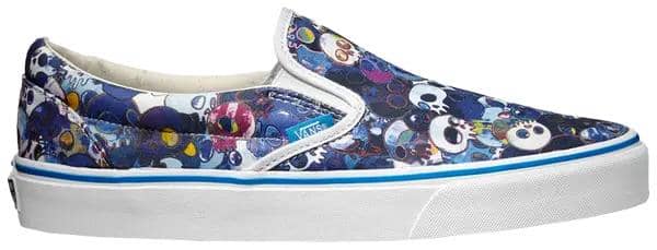 Takashi Murakami x Vans Classic Slip-On LX Blue Flower (goat.com)