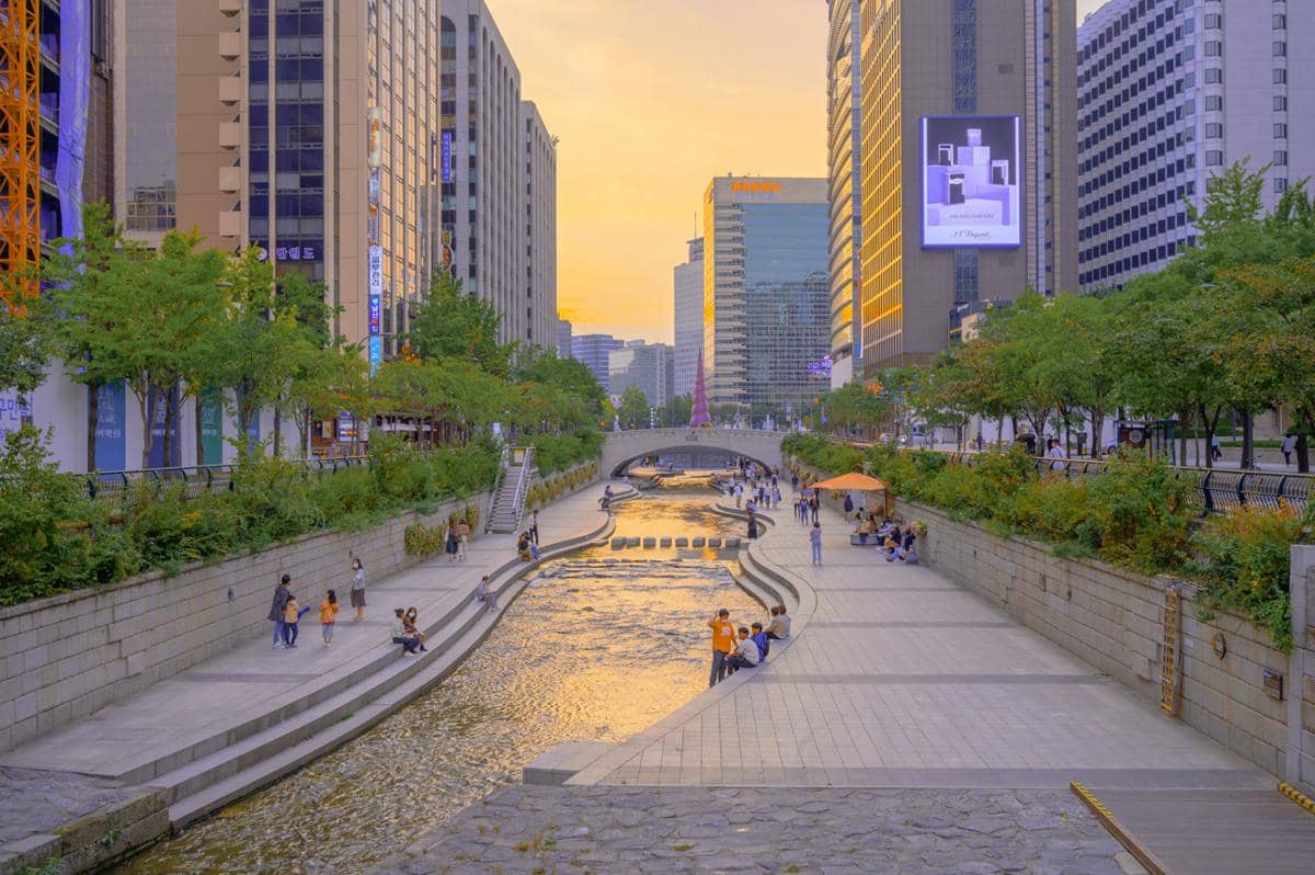 ilustrasi Cheonggyecheon