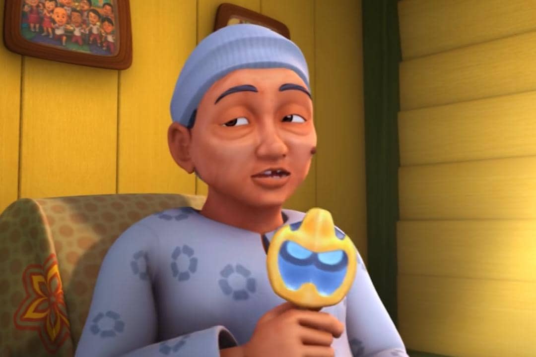 7 Karakter di Upin & Ipin yang Ternyata Suka Makan Es Krim, Ada Opah!