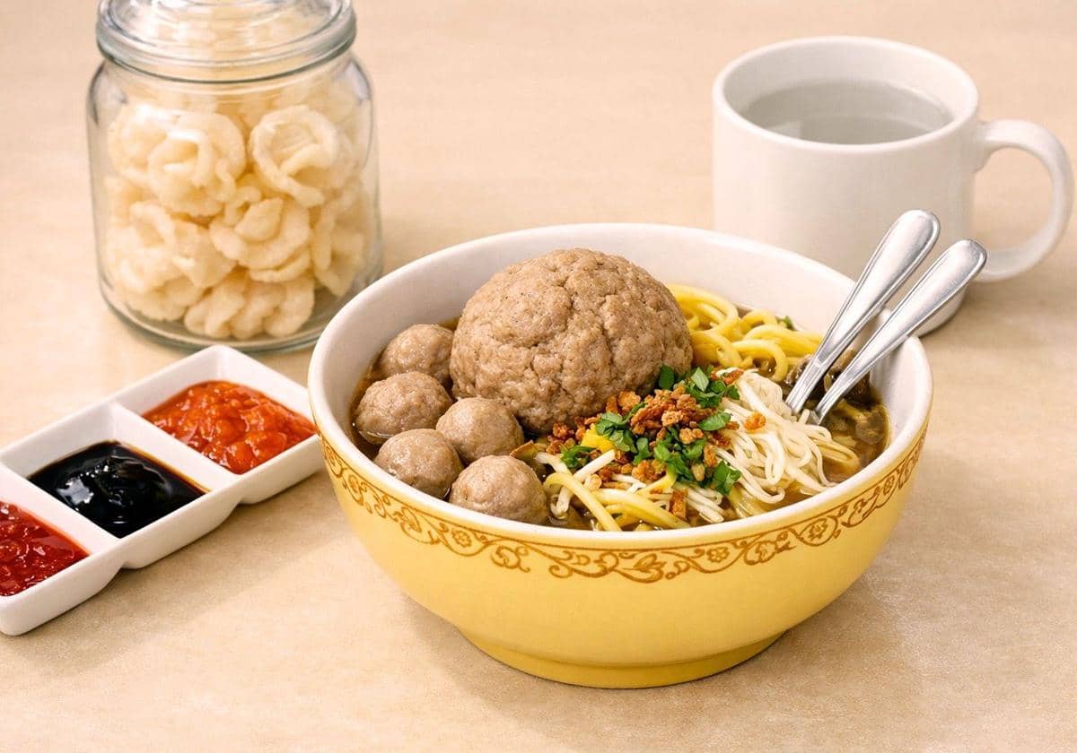 Resep Bakso Sapi Kuah Kaldu Daun Jeruk yang Gurih dan Segar