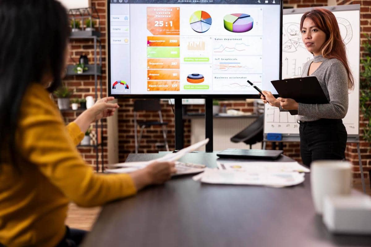 ilustrasi presentasi