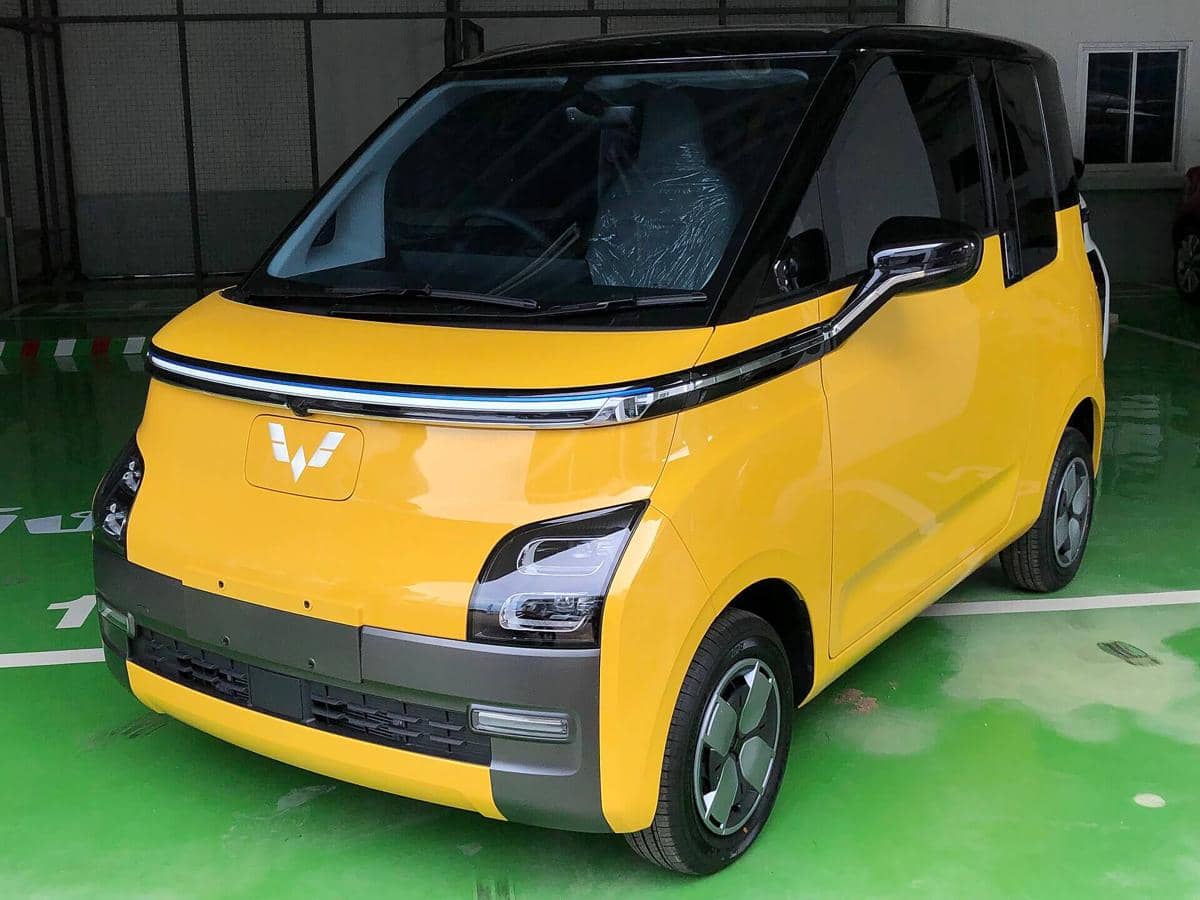 ilustrasi mobil listrik Wuling