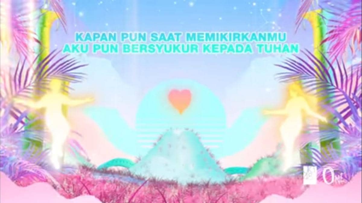 cuplikan video lirik "Karena Kusuka Dirimu"